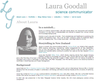 Tablet Screenshot of lauragoodall.com
